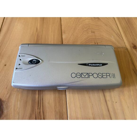 Vintage  1999 Pocket Science PocketMail Composer Mobile Email Telephone WORKING - Picture 5 of 5